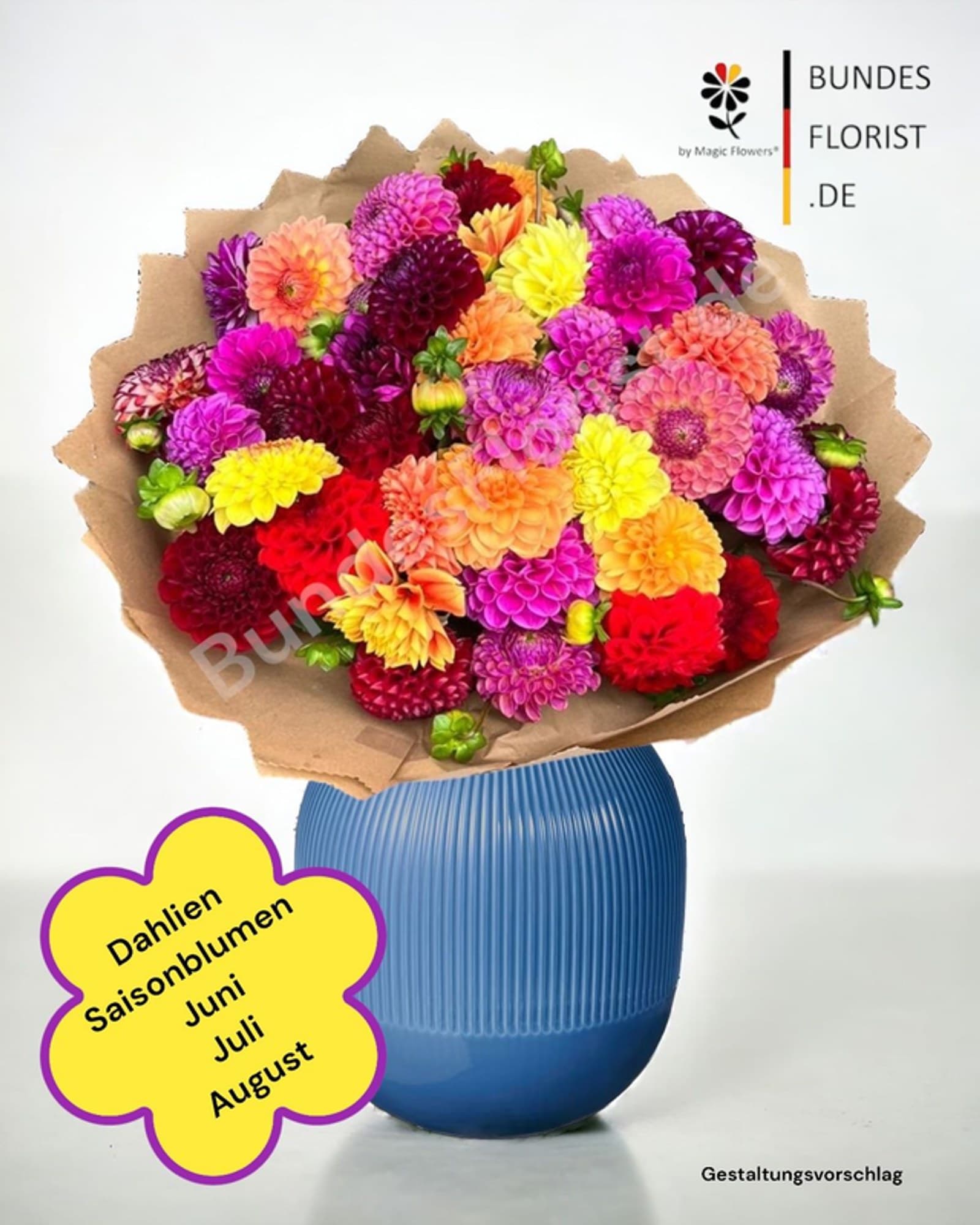 Blumenstrauß „Dahlienrausch"