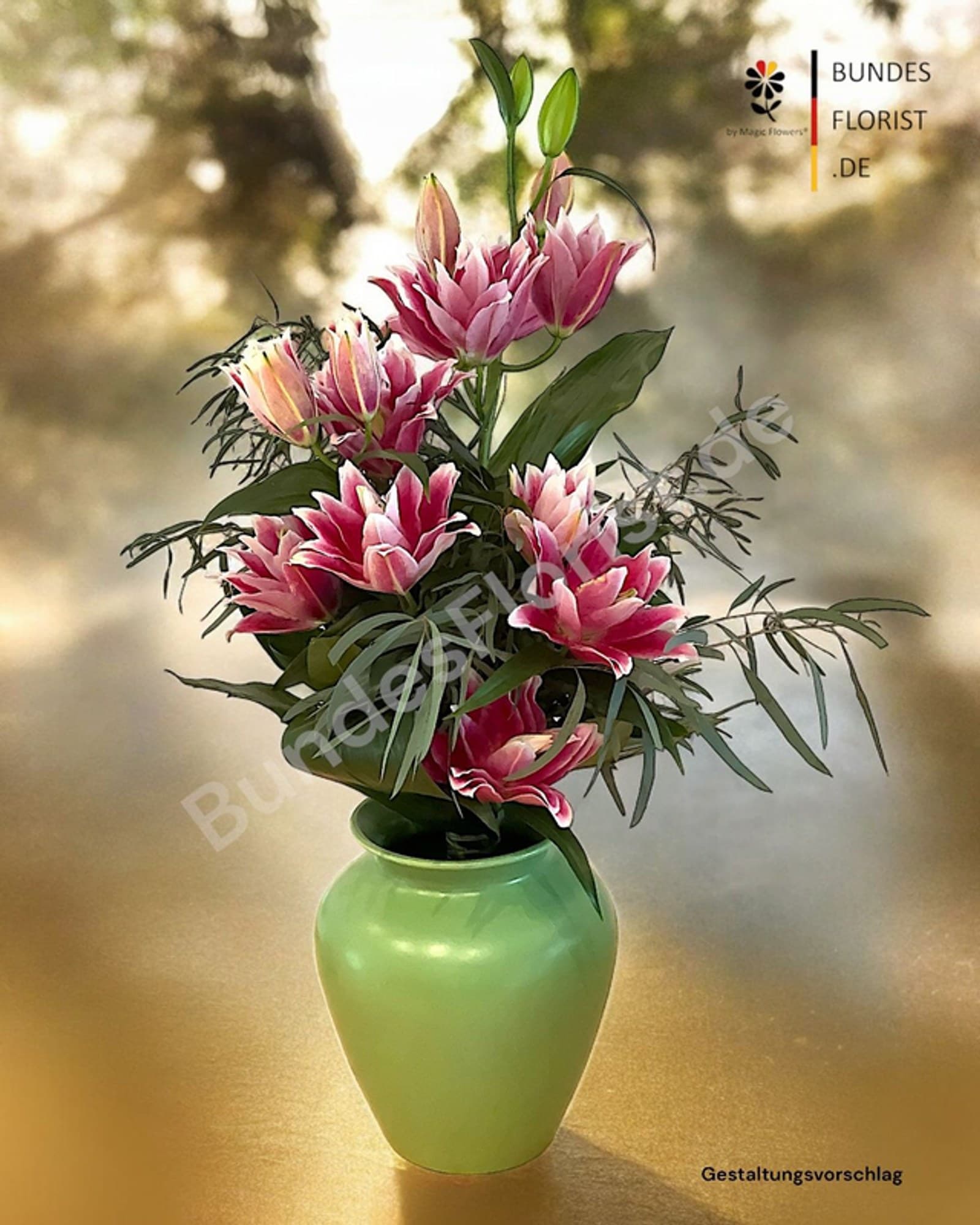 Blumenstrauß „Orientalische Lilien Deluxe“