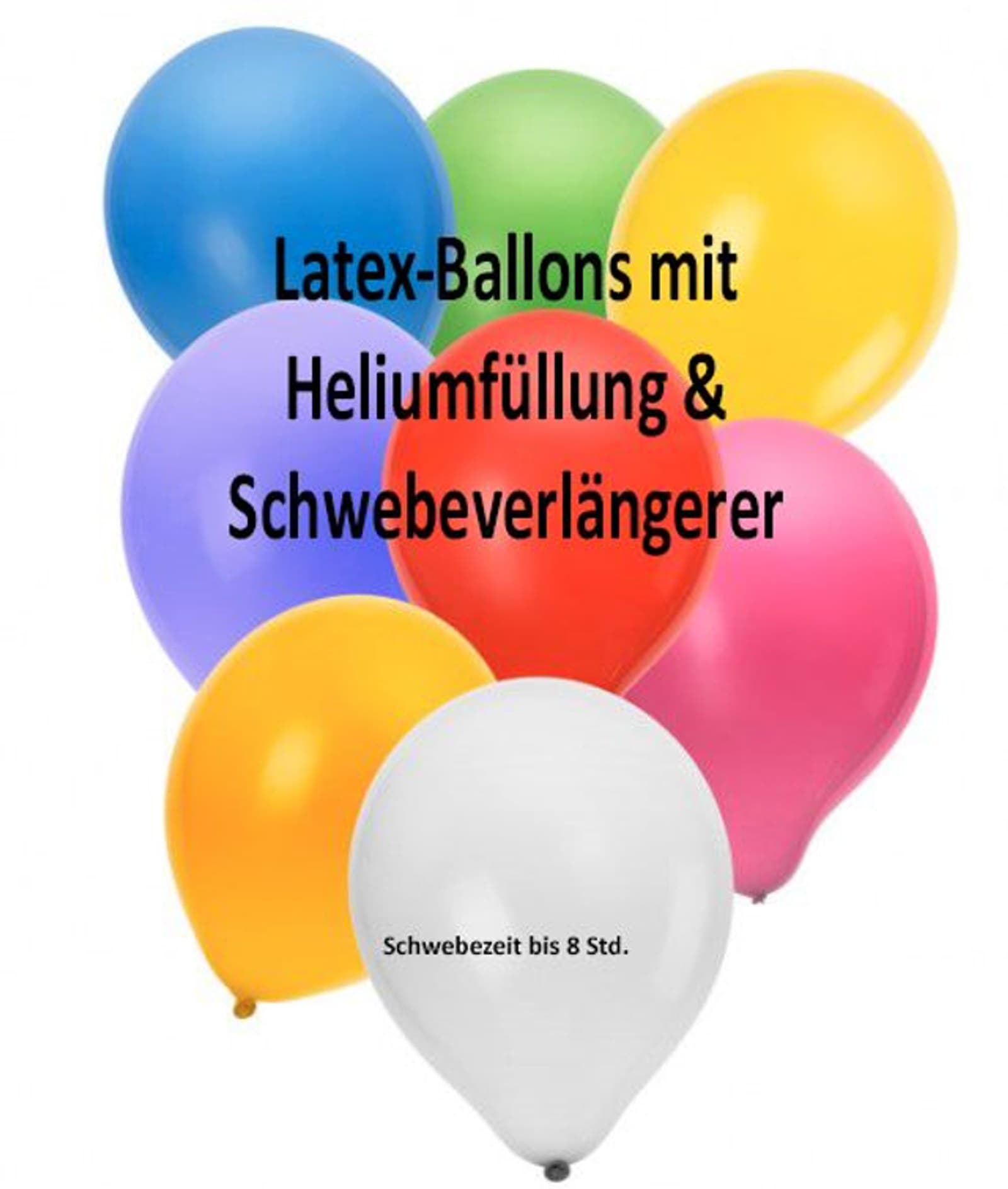 Helium-Ballons aus Latex