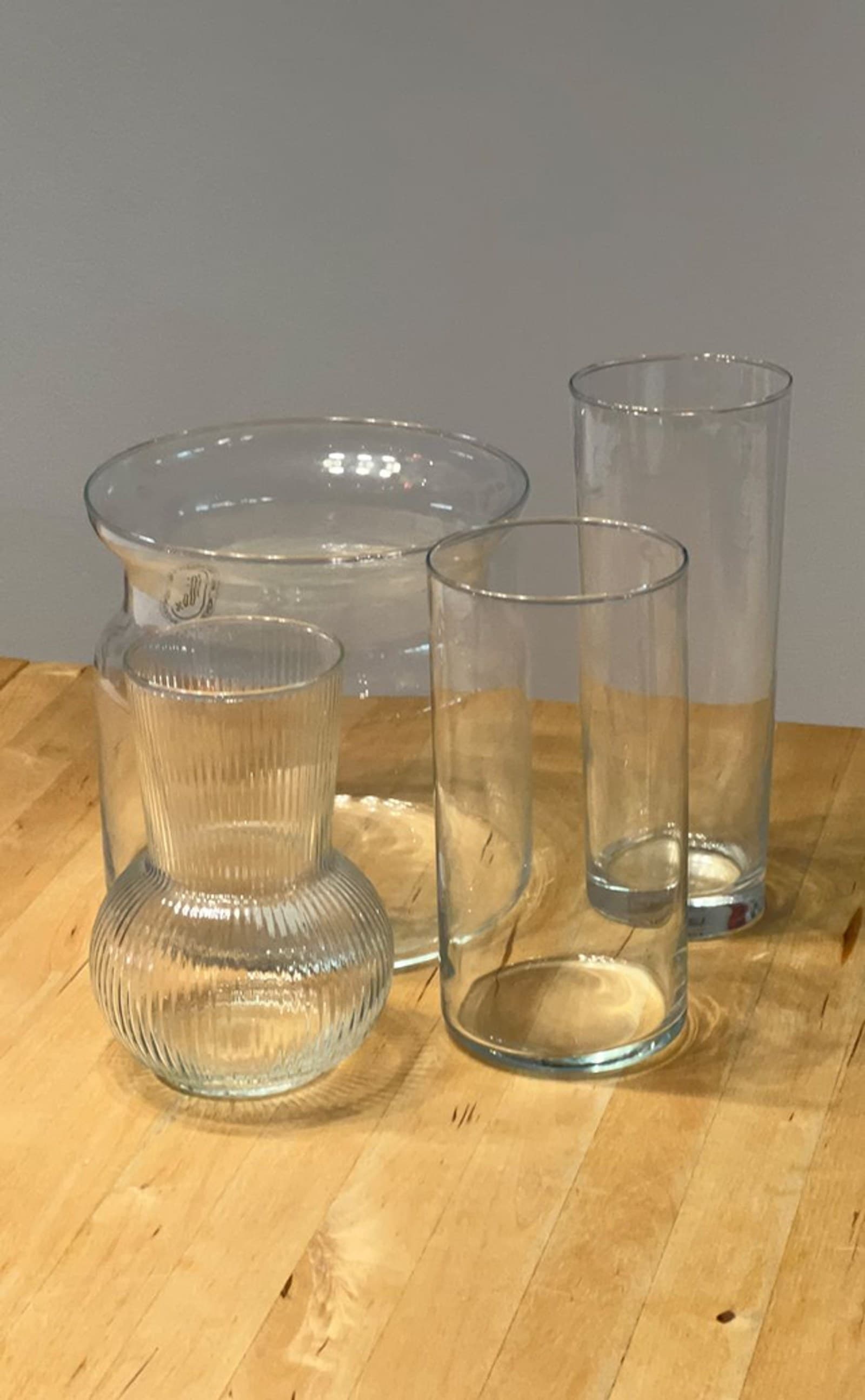 Passende Glasvase zum Blumenstrauß