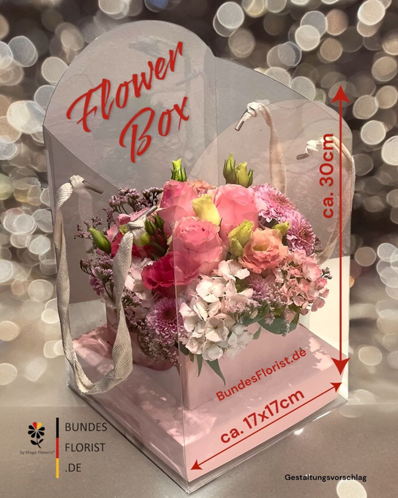 Symphonie Flower Box (Blumengesteck)