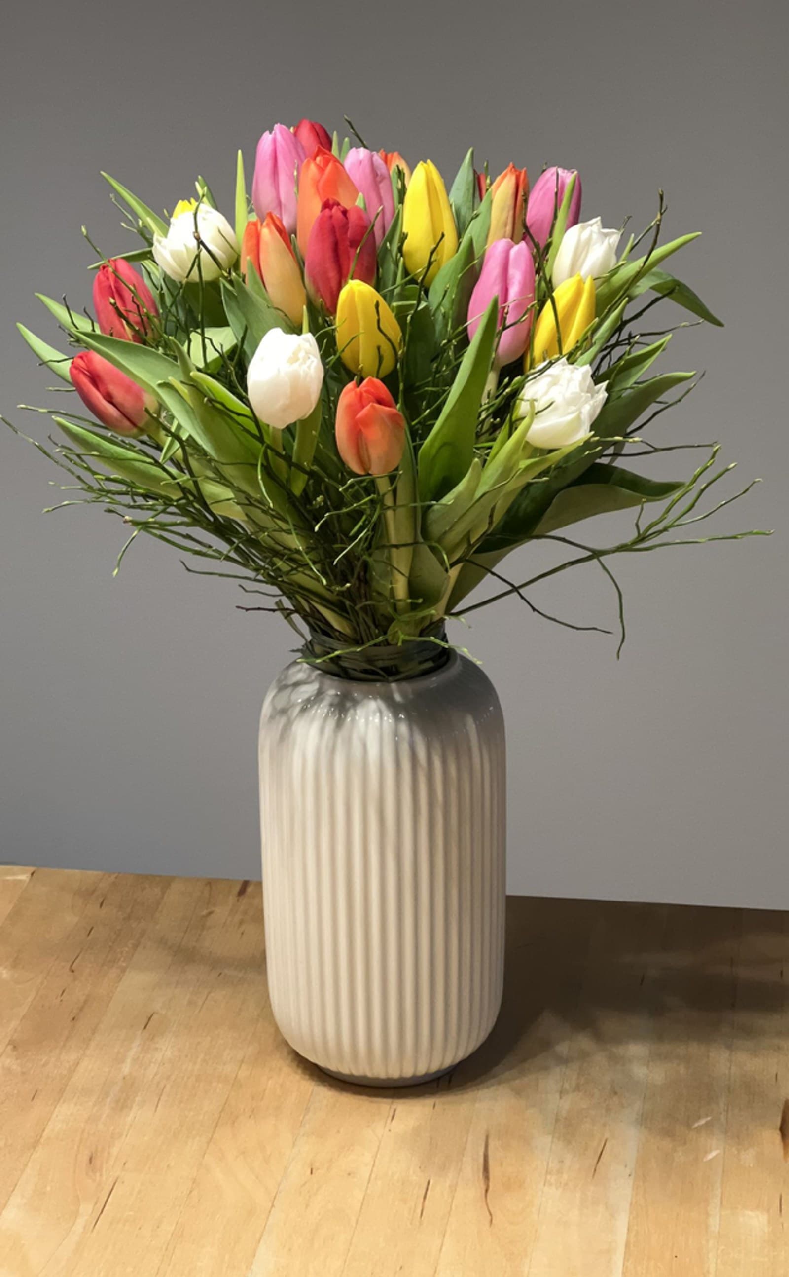 Tulpenstrauß Regenbogen über Zandvoort