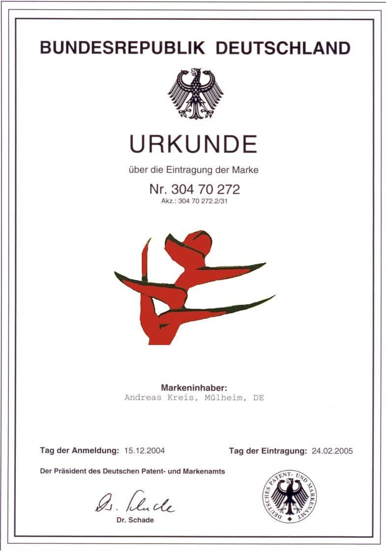 DPMA-Markenurkunde Magic Flowers – Seite 2