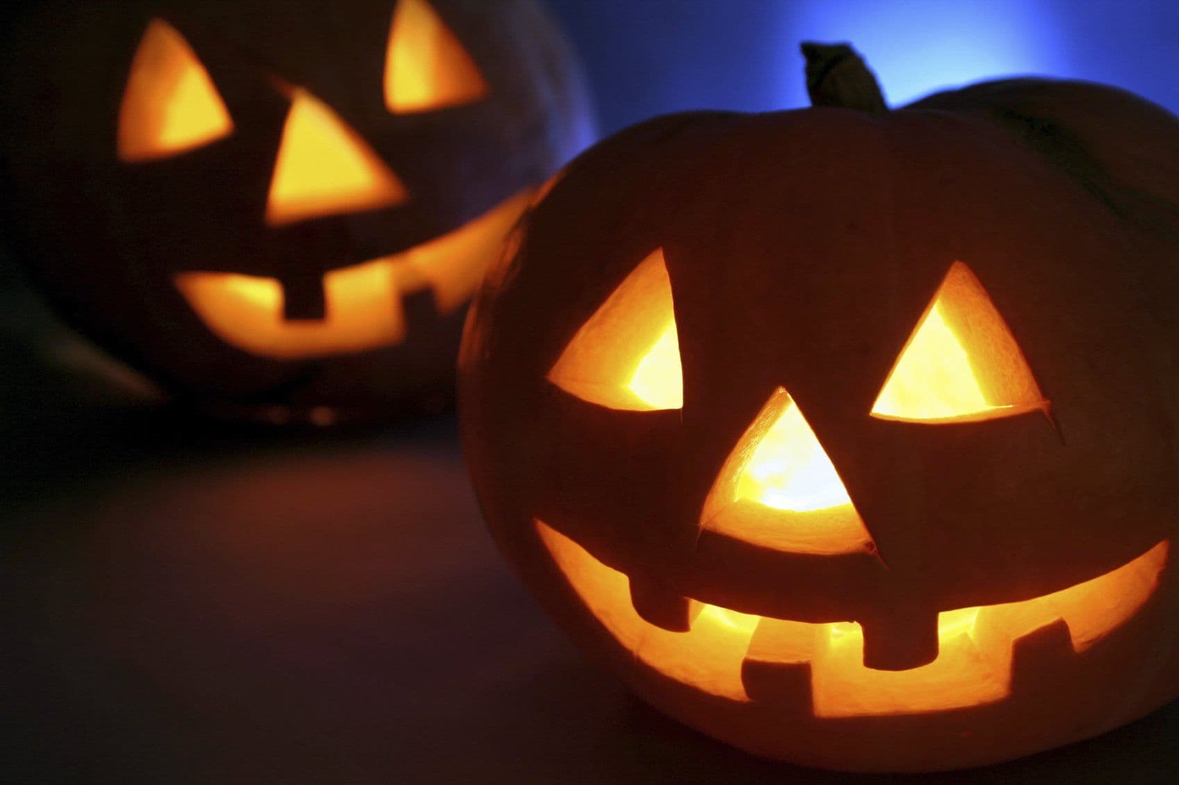 Herbstliche Halloween-Dekoration