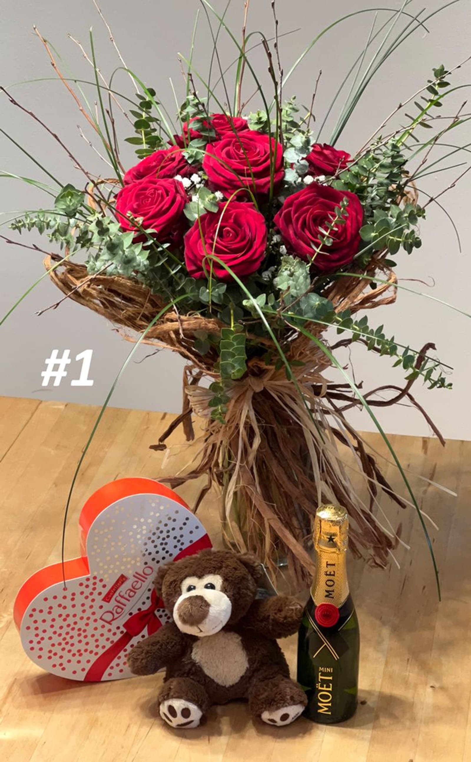 Edles Premium Rosen Arrangement