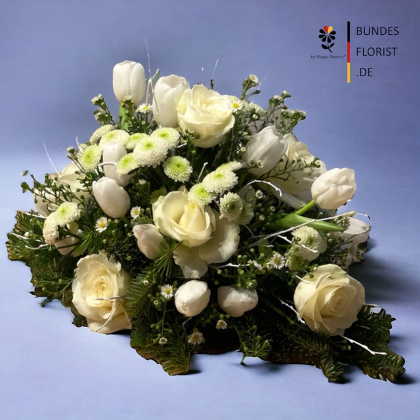 Trauerbouquet „White Memories“