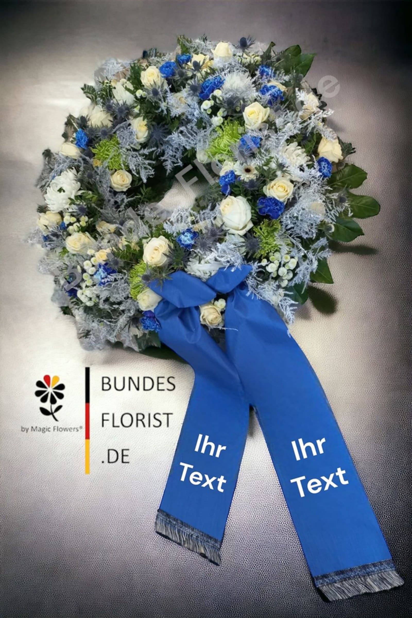 Trauerkranz “Blau-Weiße Verbundenheit”